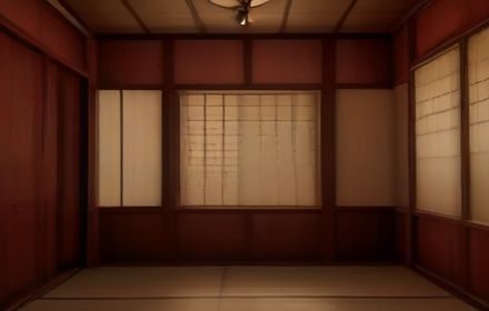 日本教室与书房场景，暖黄灯光下展现职场家教互动向日本人妻题材的情境设定与角色关系